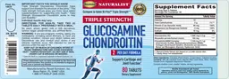Label for Triple Strength Glucosamine Chondroitin
