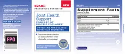 Label for Joint Health Support