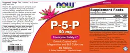 Label for P-5-P 50 mg
