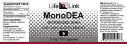 Label for MonoDEA 5 mg