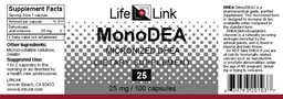 Label for MonoDEA 25 mg