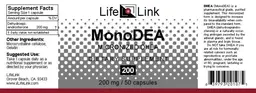 Label for MonoDEA 200 mg