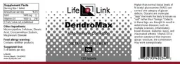 Label for DendroMax