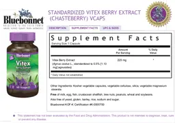 Label for Vitex Berry Extract (Chasteberry)