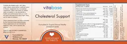 Label for Cholesterol Support
