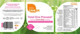 Label for Total One Prenatal