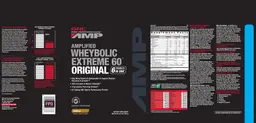 Label for Amplified Wheybolic Extreme 60 Original Vanilla