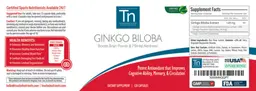 Label for Ginkgo Biloba