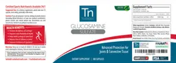 Label for Glucosamine Sulfate