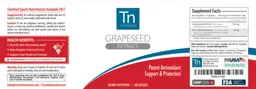 Label for Grapeseed Extract