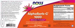 Label for AlphaSorb-C 1000
