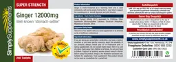 Super Strength Ginger 12000 mg