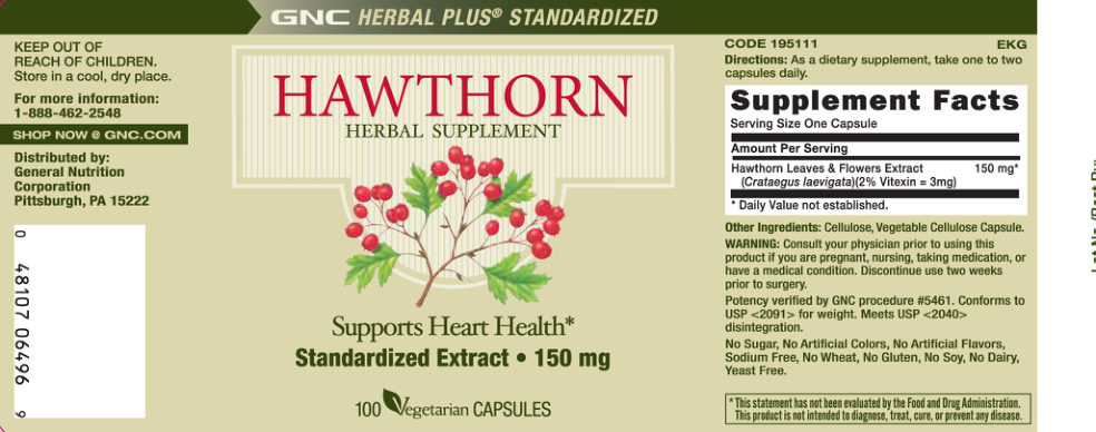 Label for Hawthorn