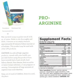 Label for Pro-Arginine