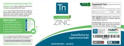 Label for Zinc