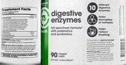 Label for Digestive Enzymes
