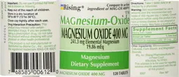 Label for MAGnesium-Oxide