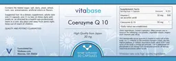 Label for Coenzyme Q 10 30 mg