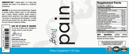 Label for Pain Management