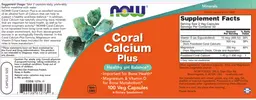 Label for Coral Calcium Plus