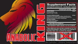 Label for Anabolic King