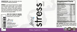 Label for Stress Relief