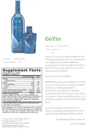 Label for Go Yin