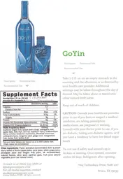 Label for Go Yin