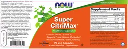 Label for Super CitriMax