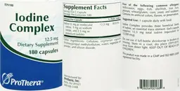 Label for Iodine Complex 12.5 mg