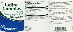 Label for Iodine Complex 12.5 mg