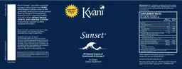 Label for Sunset