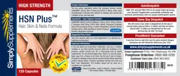 Label for High Strength HSN Plus