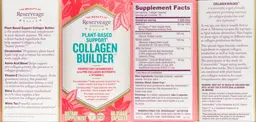 Label for Plant-Based Support Collagen Builder