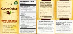 Label for CocoaWell True Energy