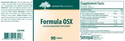 Label for Formula OSX