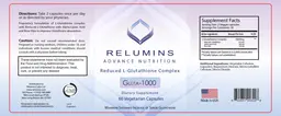 Label for Gluta-1000