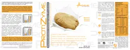 Label for ProtiZyme Peanut Butter Cookie