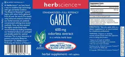 Garlic 600 mg Odorless extract