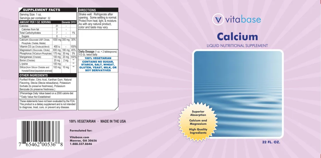 Label for Calcium