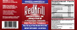 Label for RedKrill