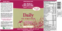 Label for Daily Nutrition High Potency