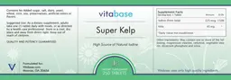 Label for Super Kelp