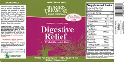 Label for Digestive Relief