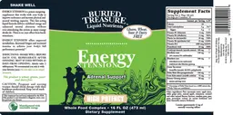 Label for Energy Xtension High Potency