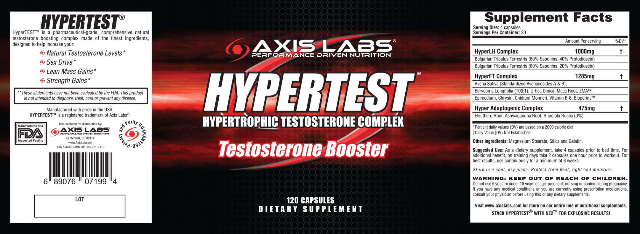 Label for Hypertest