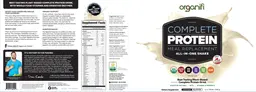 Label for Complete Protein Vanilla