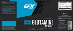 Label for Glutamine Powder