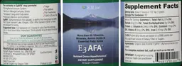 Label for E3 AFA