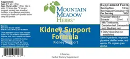 Label for Kidney Support Formula
